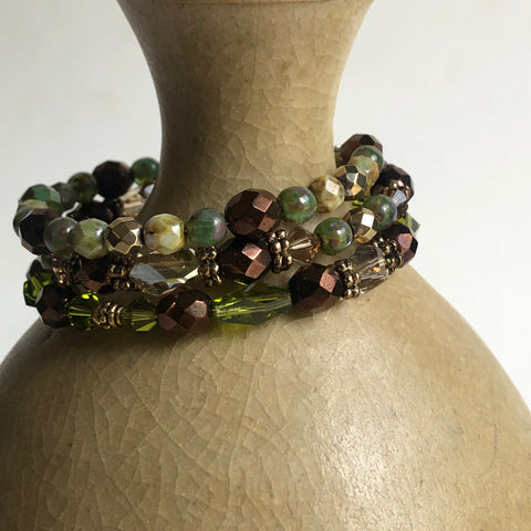 Glass Bracelet Trio