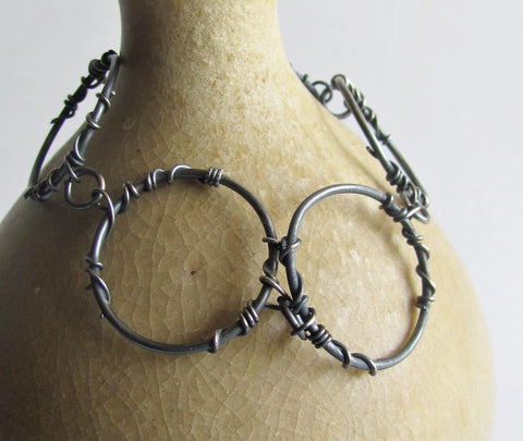 Handmade Sterling Silver Vine Bracelet