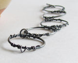 Handmade Sterling Silver Vine Bracelet