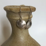 Domed Sterling Silver Earrings