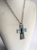 Mojave Turquoise Cross Necklace