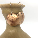 Domed Bronze Earrings