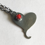 Tipsy Heart with Rose