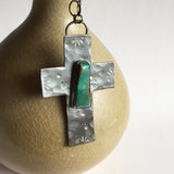 Mojave Turquoise Cross Necklace