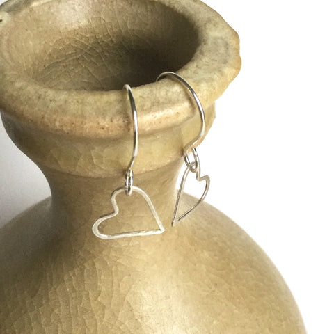 Wire Heart Earrings