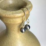 Black Pearl Earrings