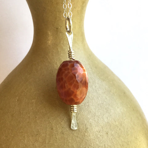 Dragon’s Blood Agate Necklace