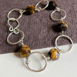 Tiger’s Eye Link Bracelet