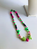 Scene-Themed Cactus Chewlery necklace