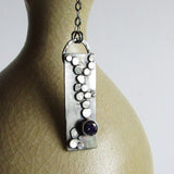 River Rock Necklace with Tube Setting