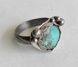 Old STock Turquoise Ring - Size 8 Ring