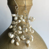 Twisted Pearl Earrings