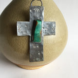 Mojave Turquoise Cross Necklace